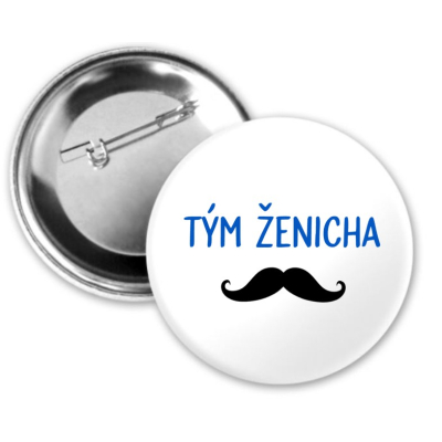 Placka TÝM ŽENICHA