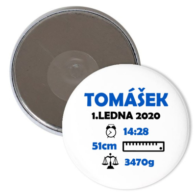 Placka NAROZENÍ MIMINKA