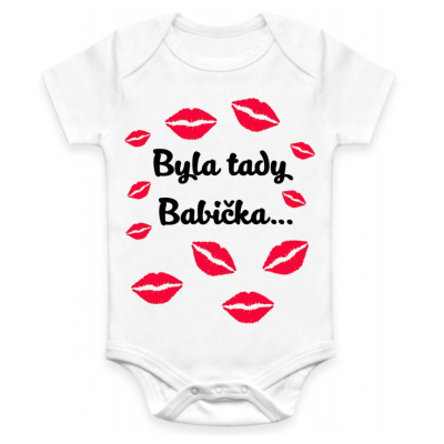 Dětské BODY Byla tady babička...