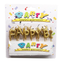 Narozeninové svíčky na dort Happy Birthday