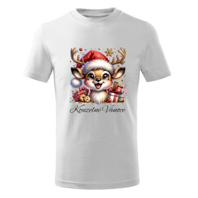 Dětské vánoční tričko Sob - Kouzelné Vánoce 1