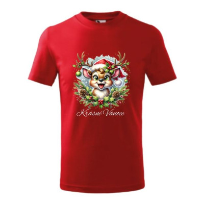 Dětské vánoční tričko Sob - Krásné Vánoce 3