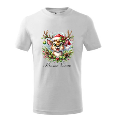 Dětské vánoční tričko Sob - Krásné Vánoce 3