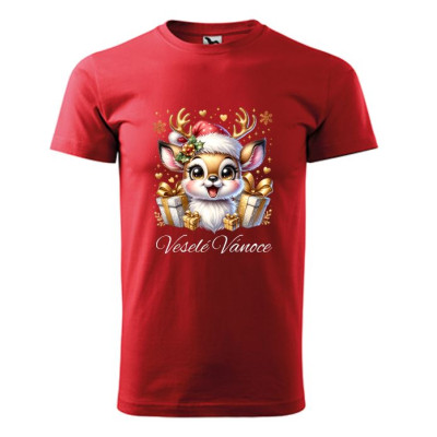 Pánské vánoční tričko Sob - "Veselé Vánoce" 2