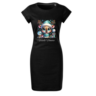 Dámské vánoční šaty Sob "Veselé Vánoce" 4