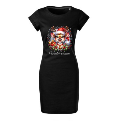 Dámské vánoční šaty Sob "Veselé Vánoce" 5