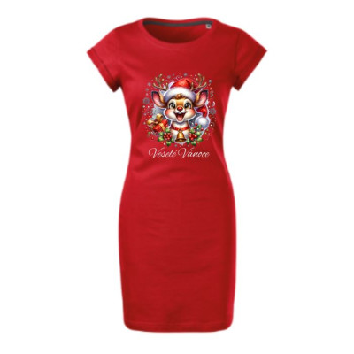 Dámské vánoční šaty Sob "Veselé Vánoce" 5
