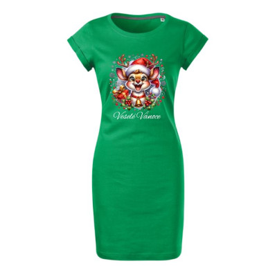 Dámské vánoční šaty Sob "Veselé Vánoce" 5