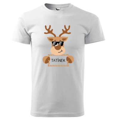 Pánské vánoční tričko Sob 1 - Tatínek