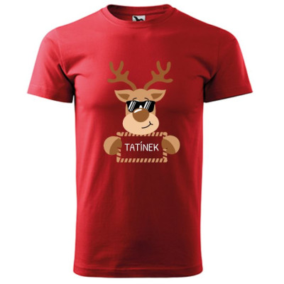 Pánské vánoční tričko Sob 1 - Tatínek
