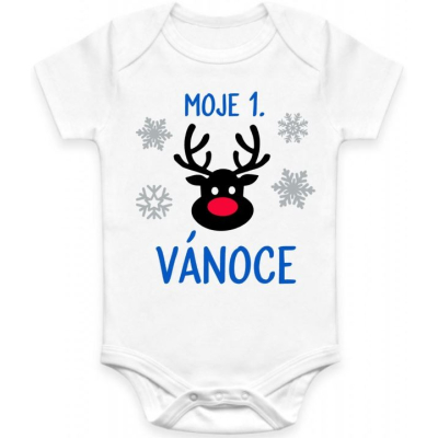 Dětské BODY Moje 1. Vánoce