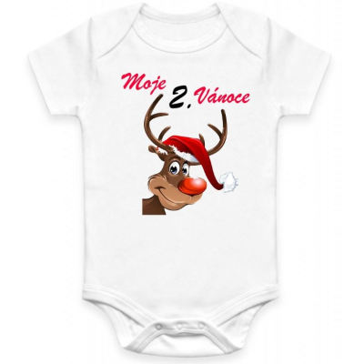 Dětské BODY Moje 2. Vánoce