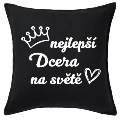 Polštář NEJLEPŠÍ DCERA