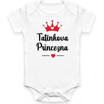 Dětské BODY Tatínkova princezna