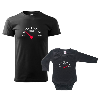 Sada trička a bodyčka ENERGIE
