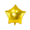 Foliový balonek hvězda zlatá 48 cm