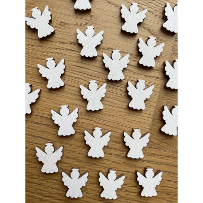 Andílci II - dřevěné výřezy