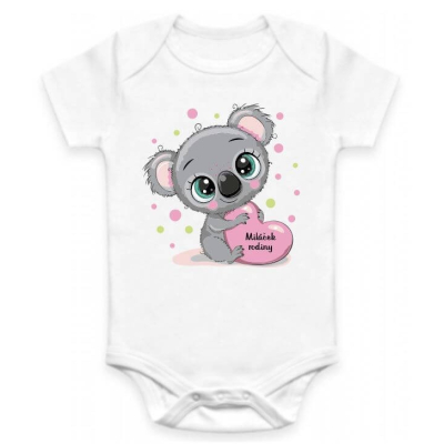 Dětské BODY Miláček rodiny