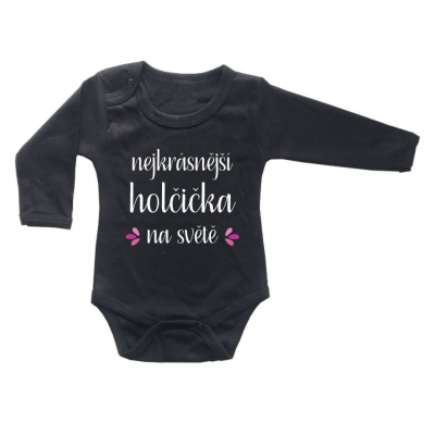 BODY Nejkrásnější holčička na světě II - černá