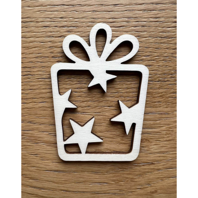 Dřevěná ozdoba - DÁREK II