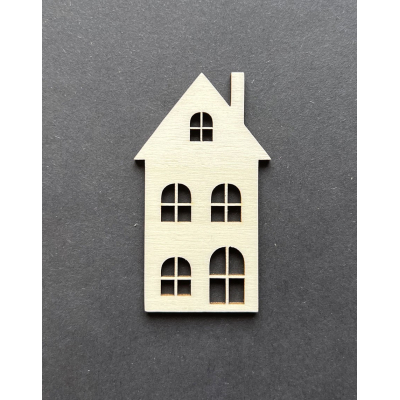 Domeček 7 - dřevěný výřez / tvoření