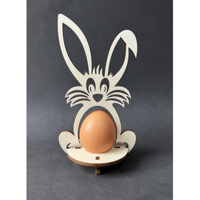 Velikonoční zajíček - dřevěný stojánek na vajíčko