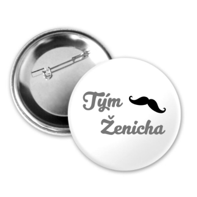 Placka TÝM ŽENICHA