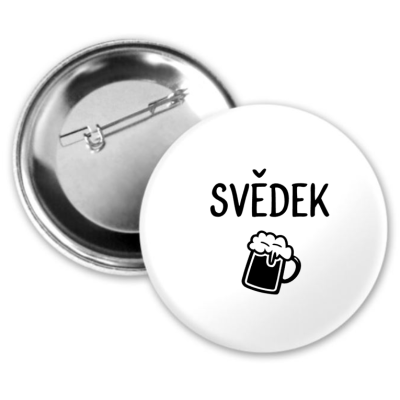Placka SVĚDEK s pivem