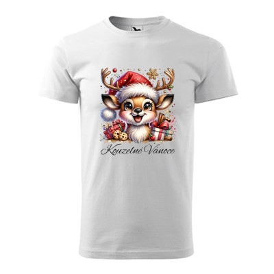 Pánské vánoční tričko Sob "Kouzelné Vánoce" 1