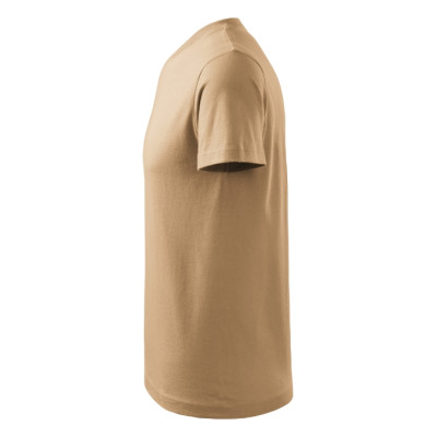 Tričko unisex V-neck 102 písková