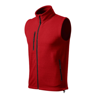 Fleece vesta unisex Exit 525 červená