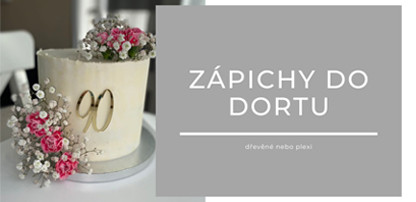 Zápichy do dortu